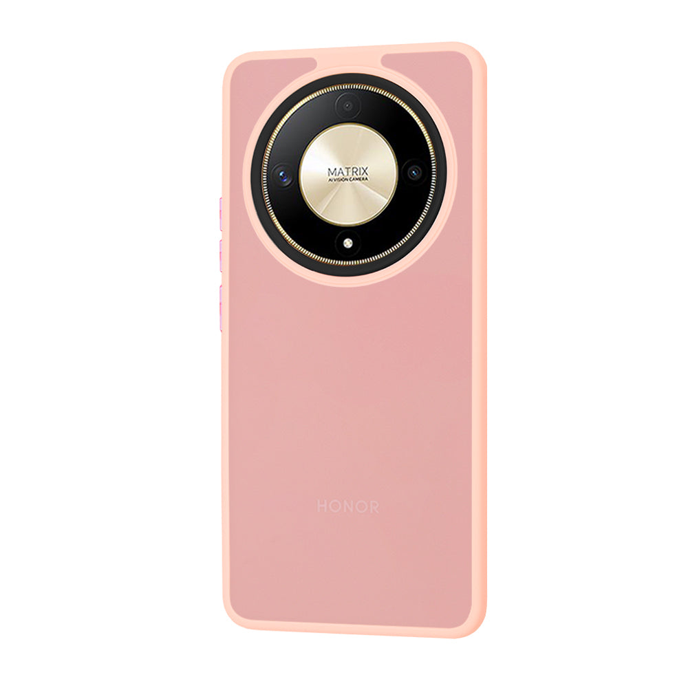 Capa para Honor Magic6 Lite, Techsuit, HaloFrost, Rosa