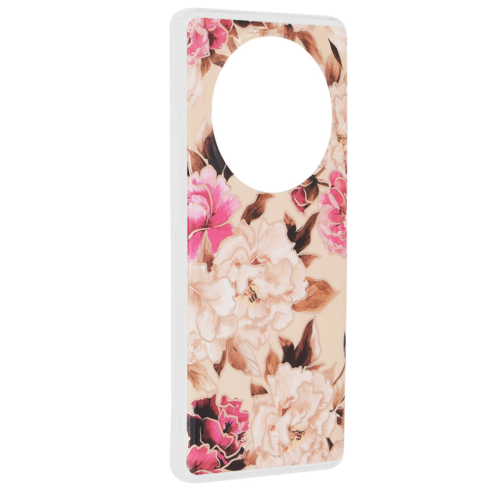 Capa para Honor Magic6 Lite, Techsuit, Marble, Bege