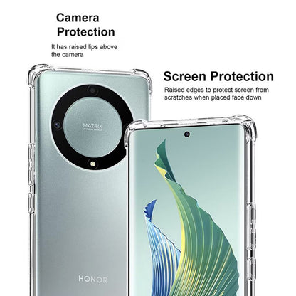 Capa para Honor Magic6 Lite, Techsuit, Shockproof Clear, Transparente