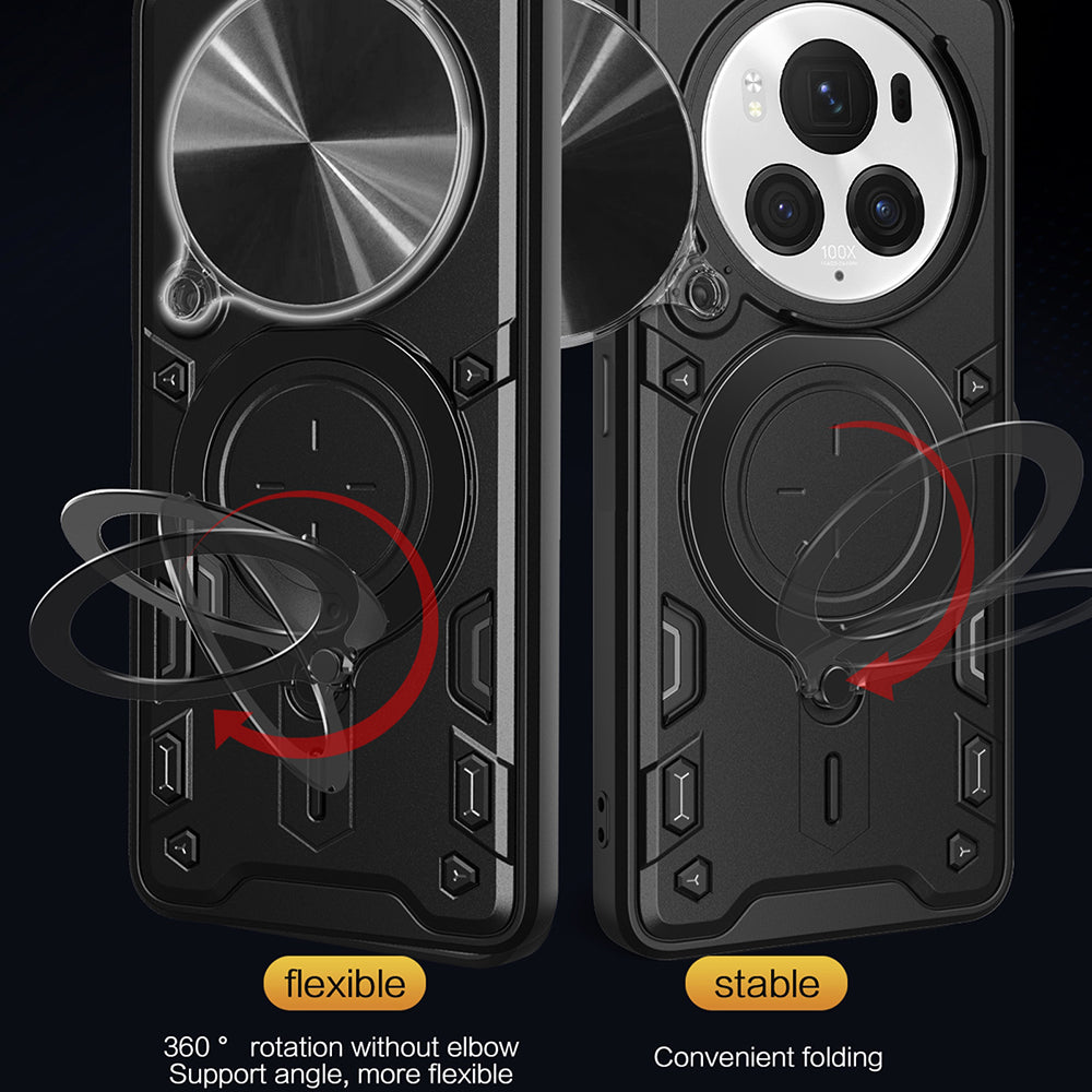 Capa para Honor Magic6 Pro, Techsuit, CamGuard Pro, Preta