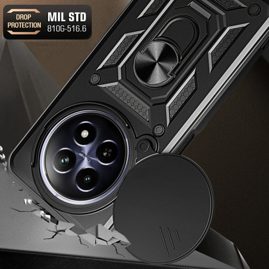 Capa para Honor Magic6 Pro, Techsuit, CamShield, Preta