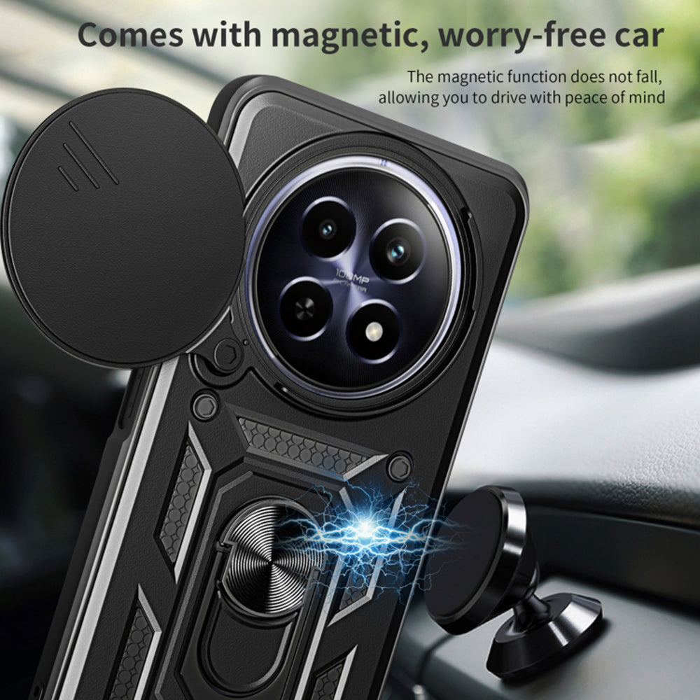 Capa para Honor Magic6 Pro, Techsuit, CamShield, Preta