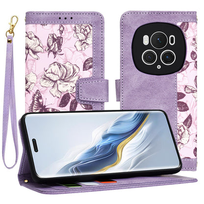 Capa para Honor Magic6 Pro, Techsuit, FlipCraft, Roxo
