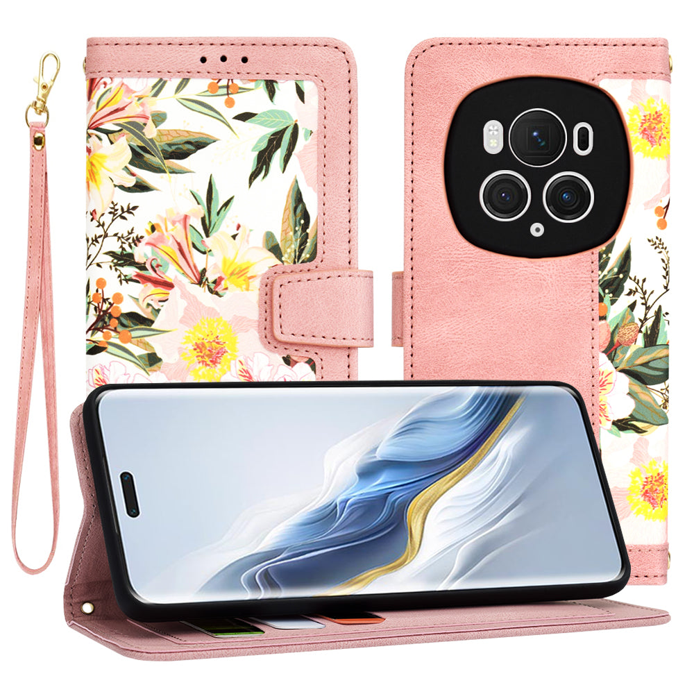 Case for Honor Magic6 Pro, Techsuit, FlipCraft, Pink