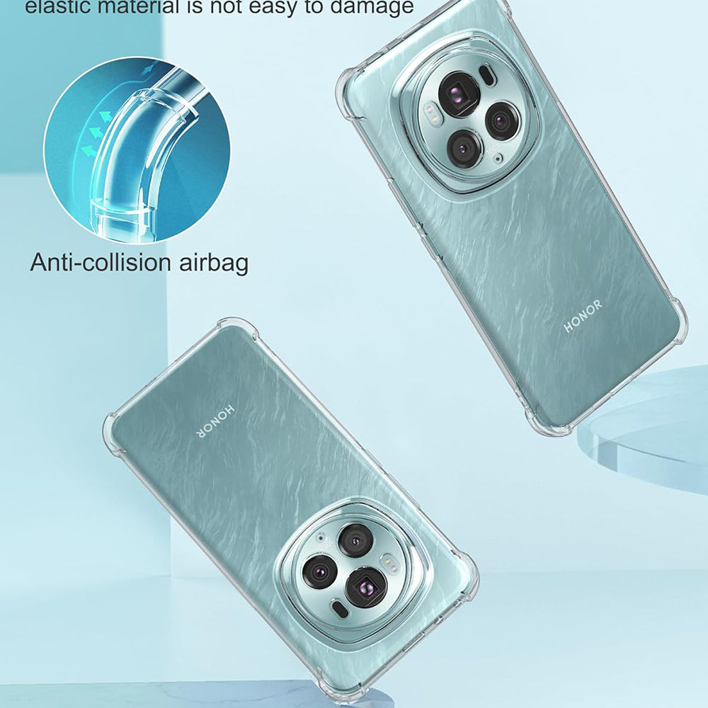 Capa para Honor Magic6 Pro, Techsuit, Shockproof Clear, Transparente