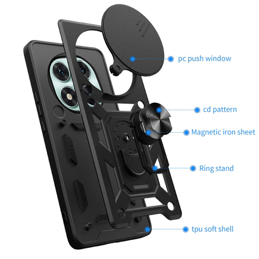 Case for Honor Magic7 Pro, Techsuit, CamShield, Blue