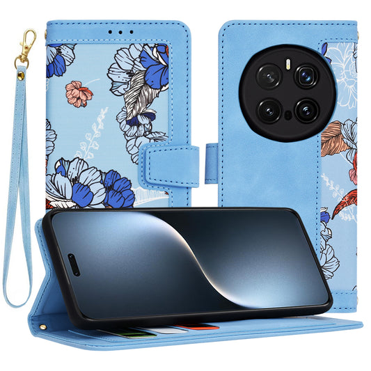 Capa para Honor Magic7 Pro, Techsuit, FlipCraft, Azul