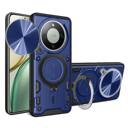 Capa para Honor Magic8 Lite, Techsuit, CamGuard Pro, Azul