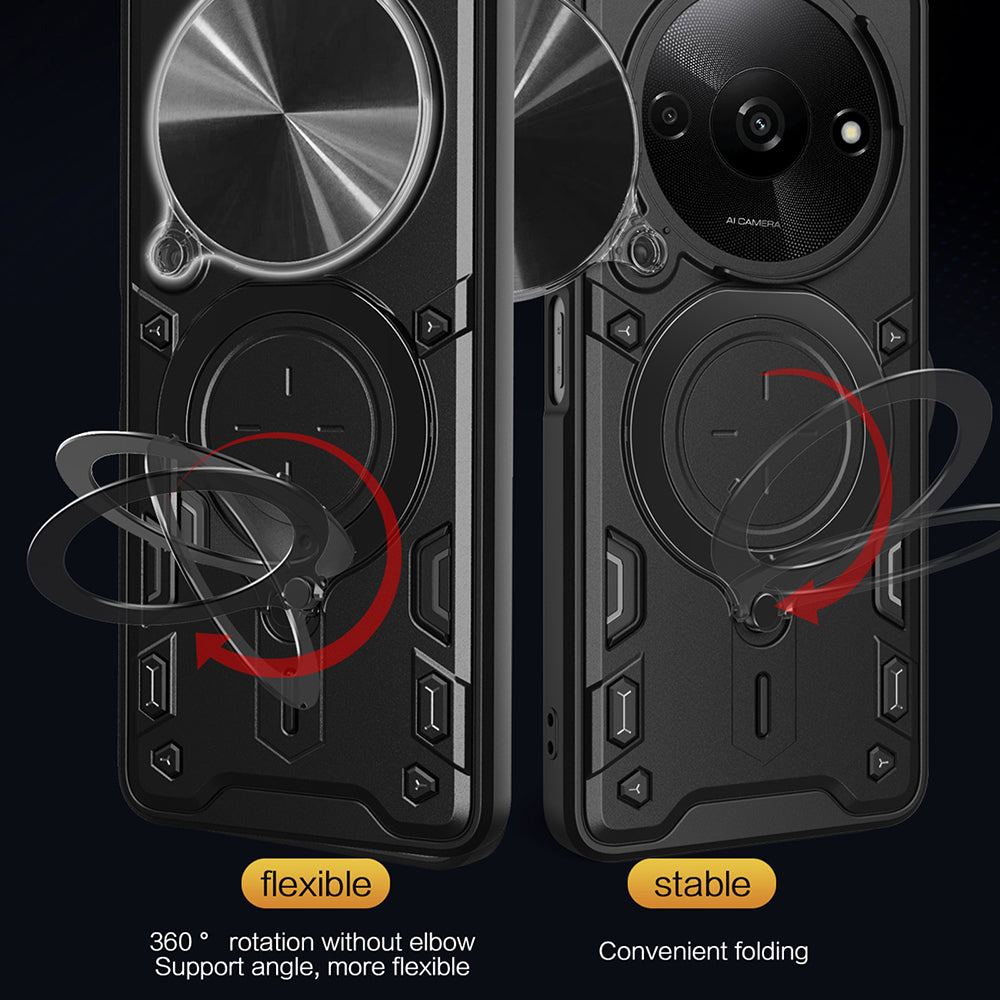 Capa para Honor Magic8 Lite, Techsuit, CamGuard Pro, Preta