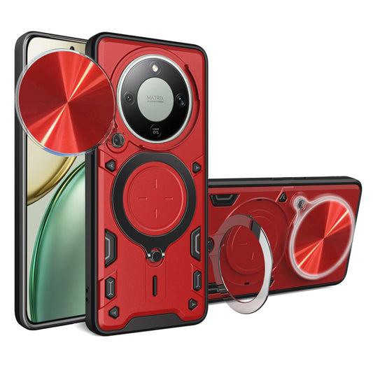 Capa para Honor Magic8 Lite, Techsuit, CamGuard Pro, Vermelha