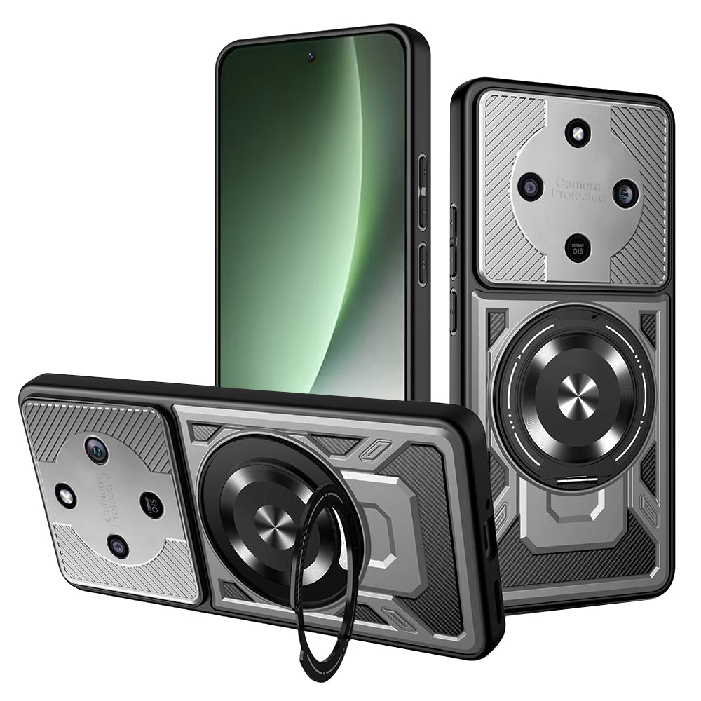 Capa para Honor Magic8 Lite, Techsuit, RuggedCam, Cinza