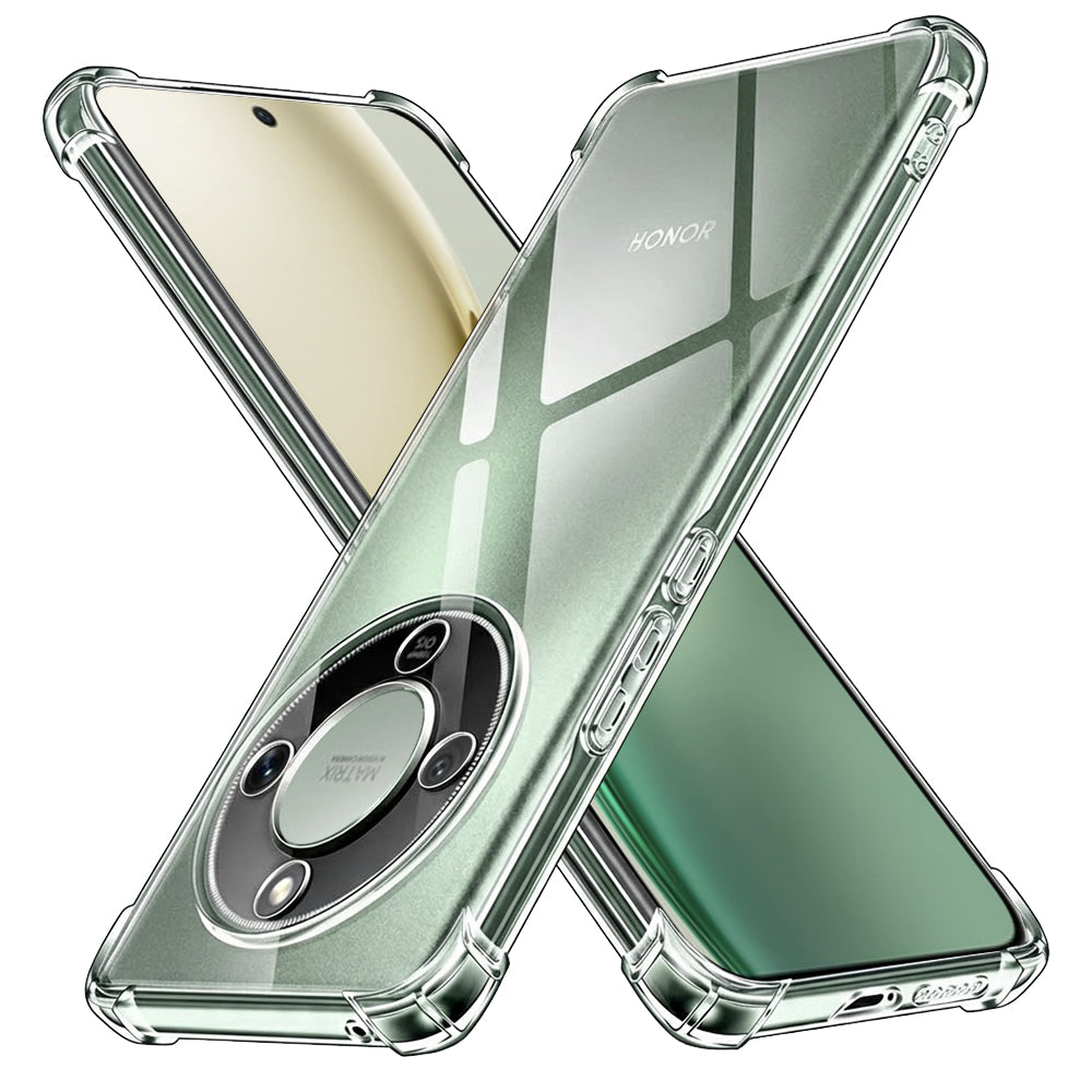 Capa para Honor Magic8 Lite, Techsuit, Shockproof Clear, Transparente