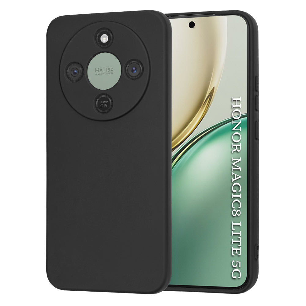 Capa para Honor Magic8 Lite, Techsuit, SoftFlex, Preta