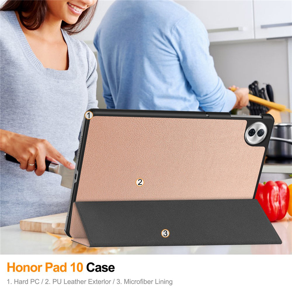 Capa para Honor Pad 10, Techsuit, FoldPro, Rosa