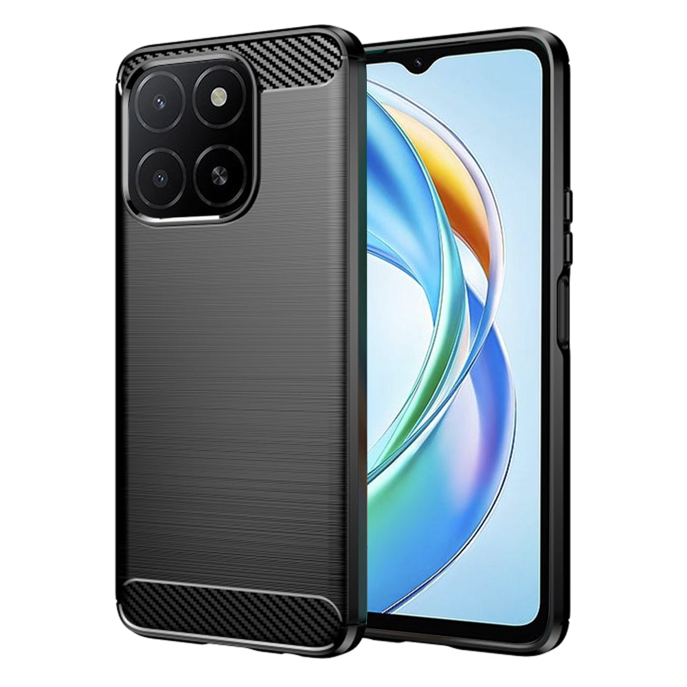 Capa para Honor X5b, Techsuit, Carbono, Preta