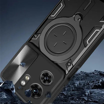 Capa para Honor X5c Plus, Techsuit, CamGuard Pro, Preta