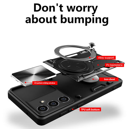 Capa para Honor X5c Plus, Techsuit, CamGuard Pro, Preta