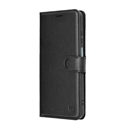 Capa para Honor X5c Plus, Techsuit, Leather Folio, Preta