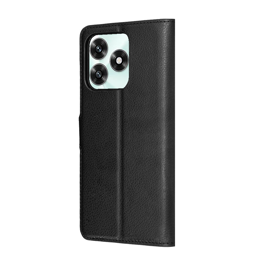 Capa para Honor X5c Plus, Techsuit, Leather Folio, Preta