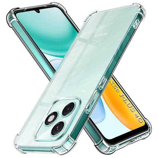 Capa para Honor X5c Plus, Techsuit, Shockproof Clear, Transparente