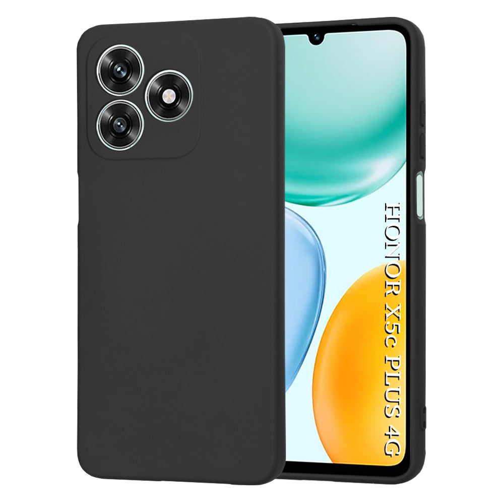 Capa para Honor X5c Plus, Techsuit, SoftFlex, Preta