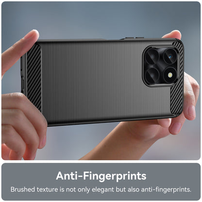 Capa para Honor X6a, Techsuit, Carbono, Preta