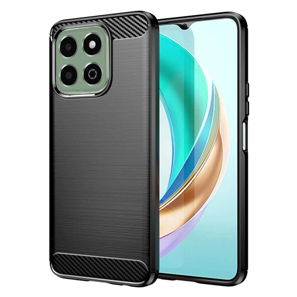 Capa para Honor X6b, Techsuit, Carbono, Preta