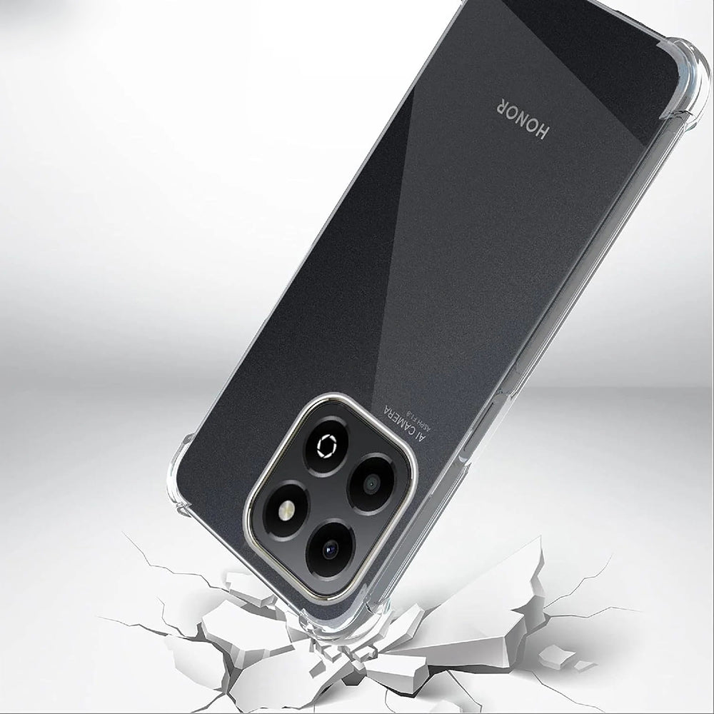 Capa para Honor X6b, Techsuit, Shockproof Clear, Transparente