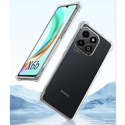 Capa para Honor X6b, Techsuit, Shockproof Clear, Transparente