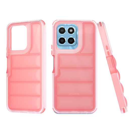 Capa para Honor X6b / X6a / 70 Lite / X6 / X8 5G, Techsuit, Wave Shield, Vermelha