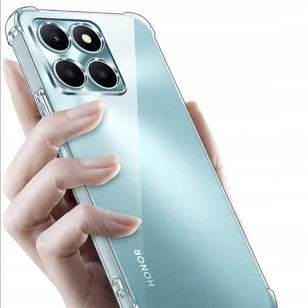 Capa para Honor X6c, Techsuit, Shockproof Clear, Transparente