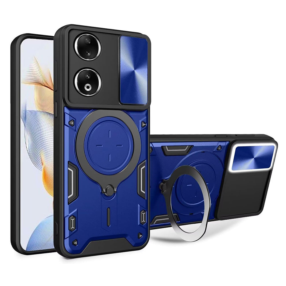 Capa para Honor X7b 5G / 90 Smart / X7b 4G, Techsuit, CamGuard Pro, Azul