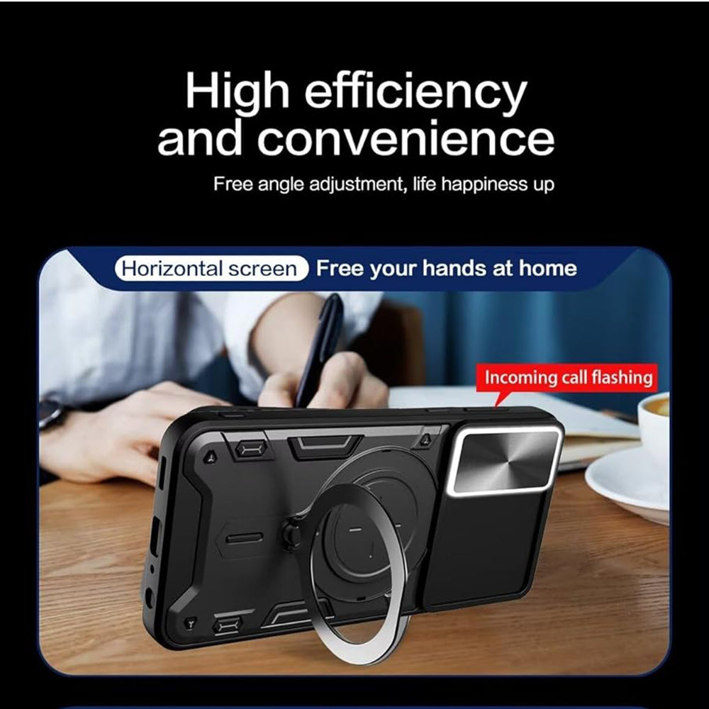 Capa para Honor X7b 5G / 90 Smart / X7b 4G, Techsuit, CamGuard Pro, Azul