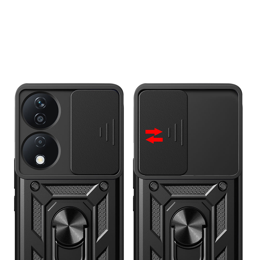 Capa para Honor X7b 5G / 90 Smart / X7b 4G, Techsuit, CamShield, Verde