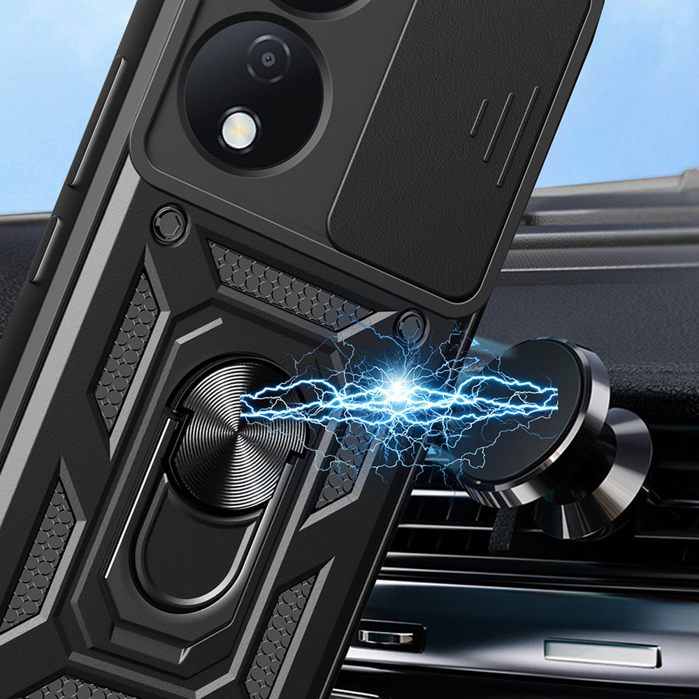 Capa para Honor X7b 5G / 90 Smart / X7b 4G, Techsuit, CamShield, Verde