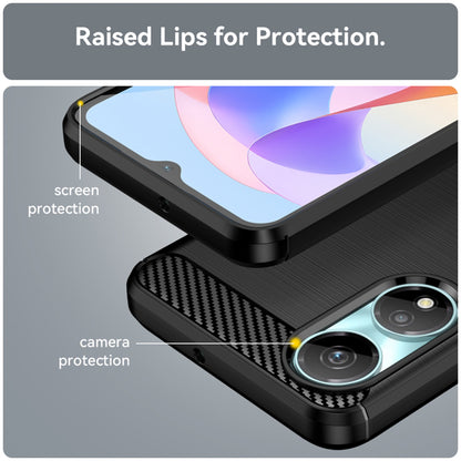 Capa para Honor X7b 5G / 90 Smart / X7b 4G, Techsuit, Carbono, Preta