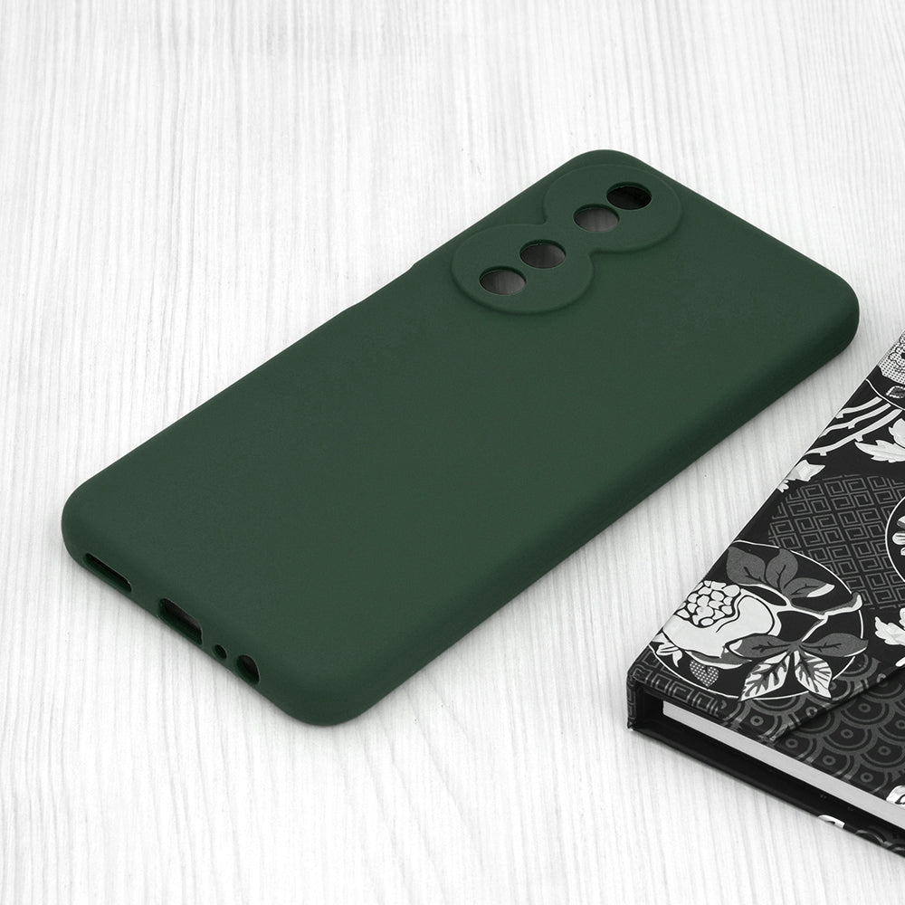 Capa para Honor X7b 5G / 90 Smart / X7b 4G, Techsuit, Soft Edge, Verde Escuro