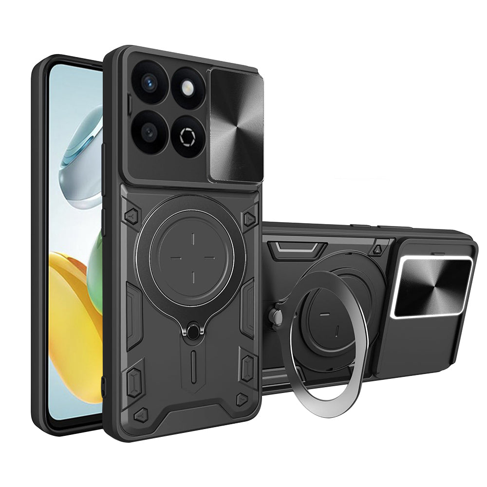 Capa para Honor X7c / 200 Smart, Techsuit, CamGuard Pro, Preta