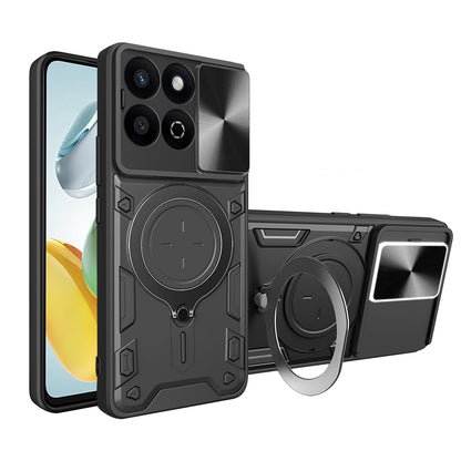 Capa para Honor X7c / 200 Smart, Techsuit, CamGuard Pro, Preta