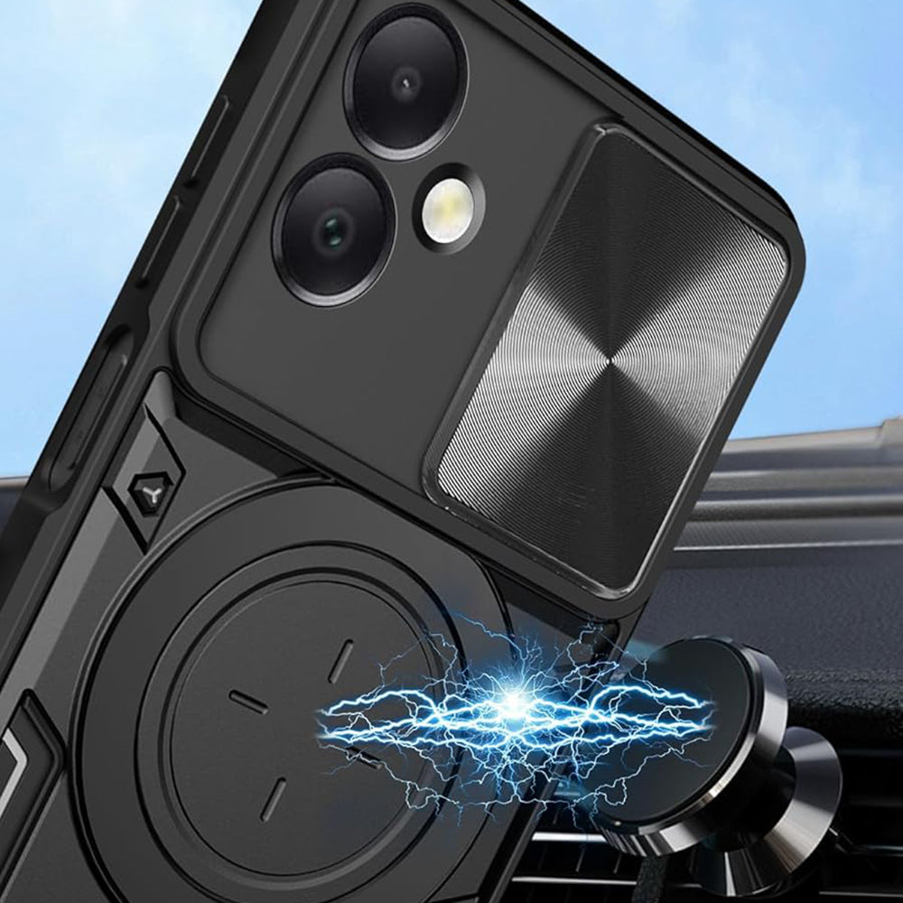 Capa para Honor X7c / 200 Smart, Techsuit, CamGuard Pro, Preta
