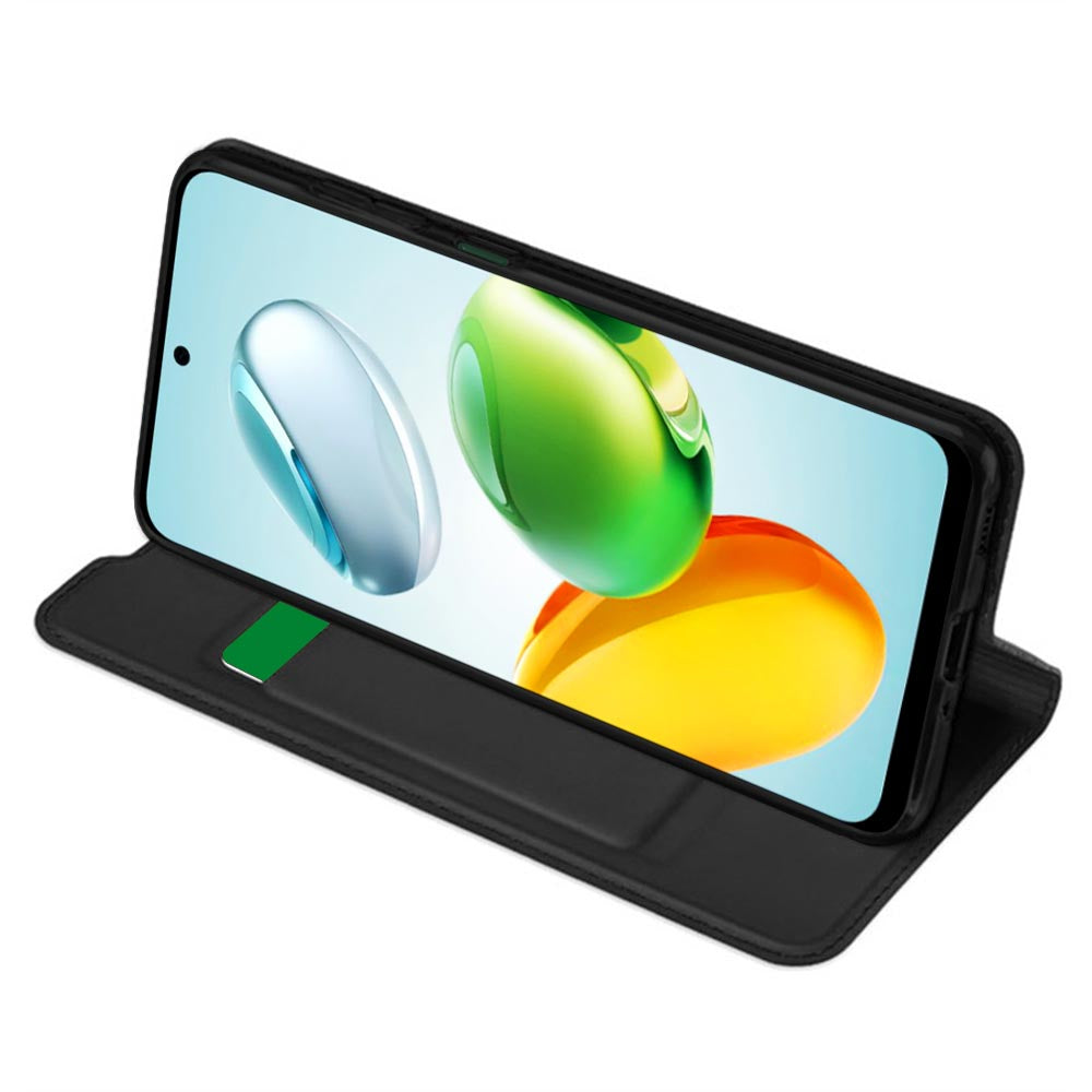 Capa para Honor X7c / 200 Smart, Techsuit, Magskin Book, Preta