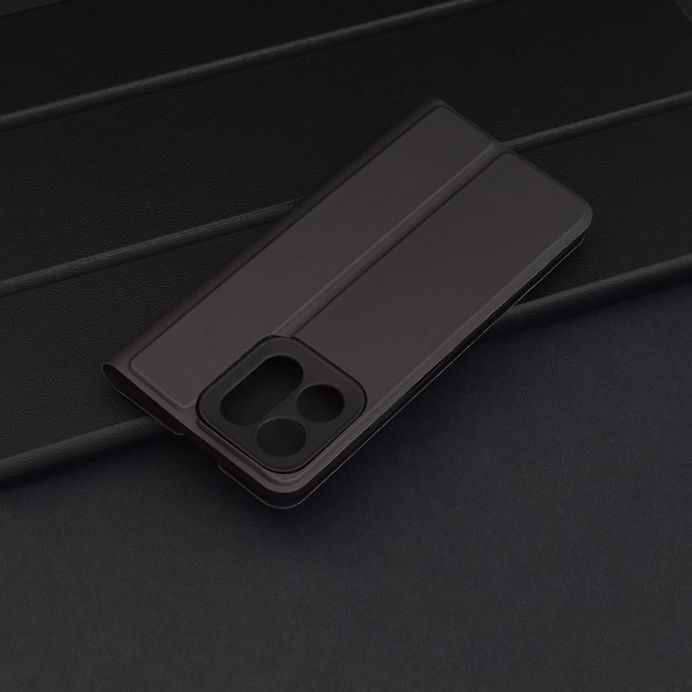 Capa para Honor X7c / 200 Smart, Techsuit, Magskin Book, Preta