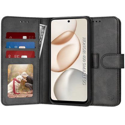 Capa para Honor 400 Smart 4G / X7d 4G, Techsuit, Diary Book, Preta