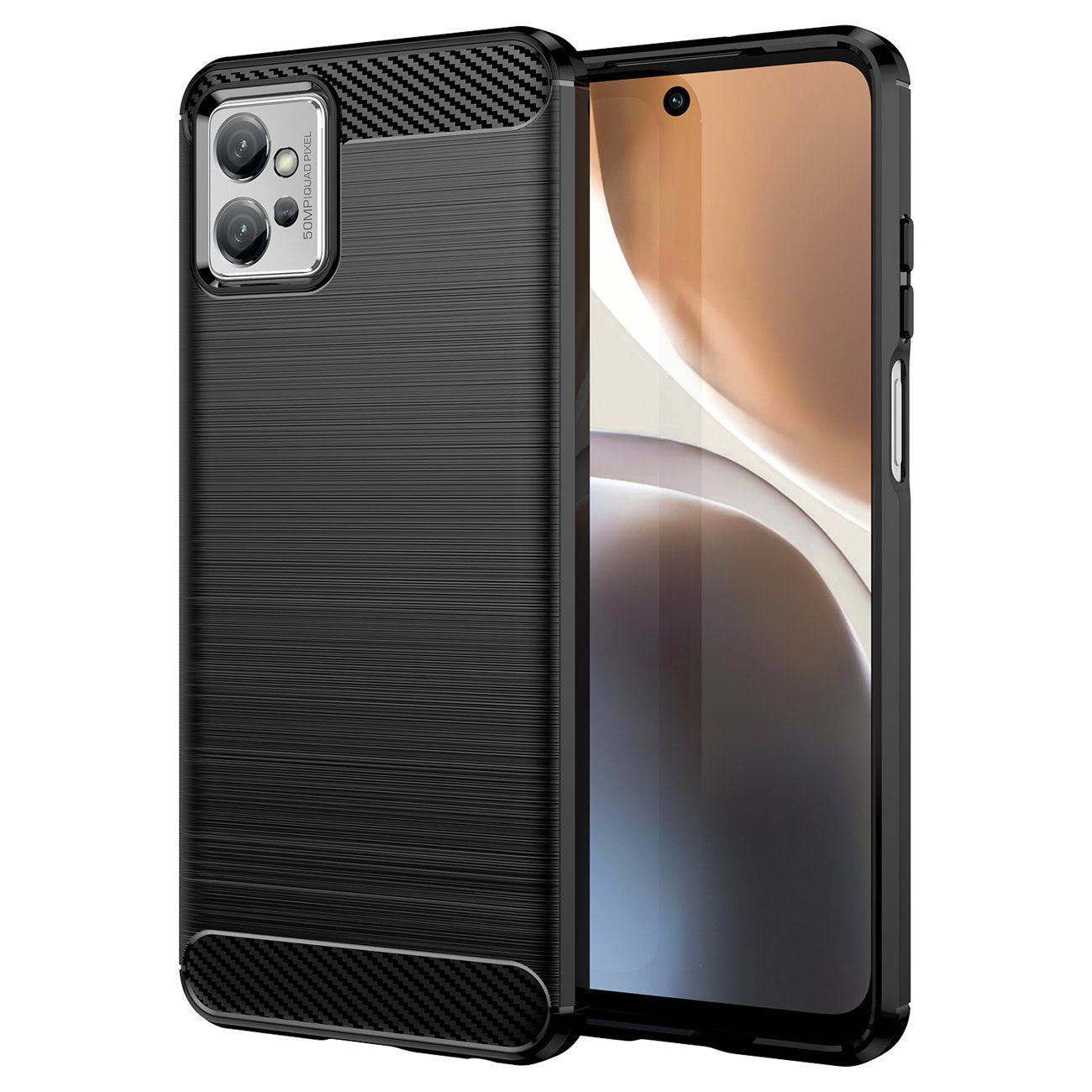 Capa para Honor X8a, OEM, Carbon Pro, Preta