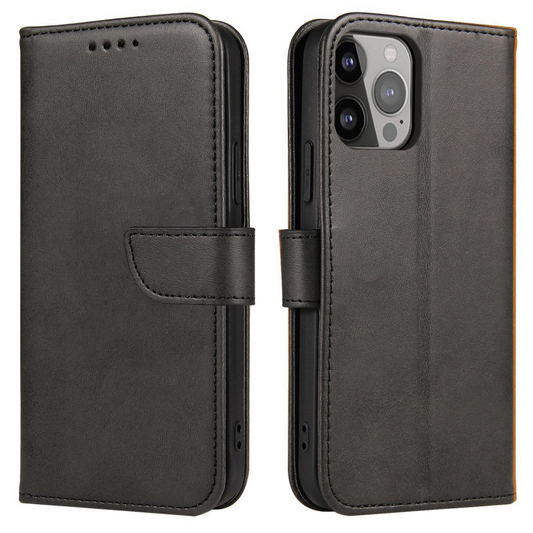 Capa para Honor X8a, OEM, Marva Wallet, Preta