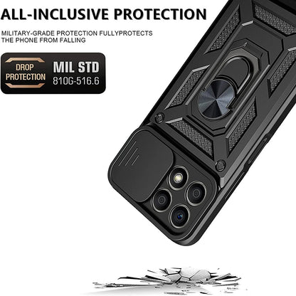 Capa para Honor X8a, Techsuit, CamShield, Preta