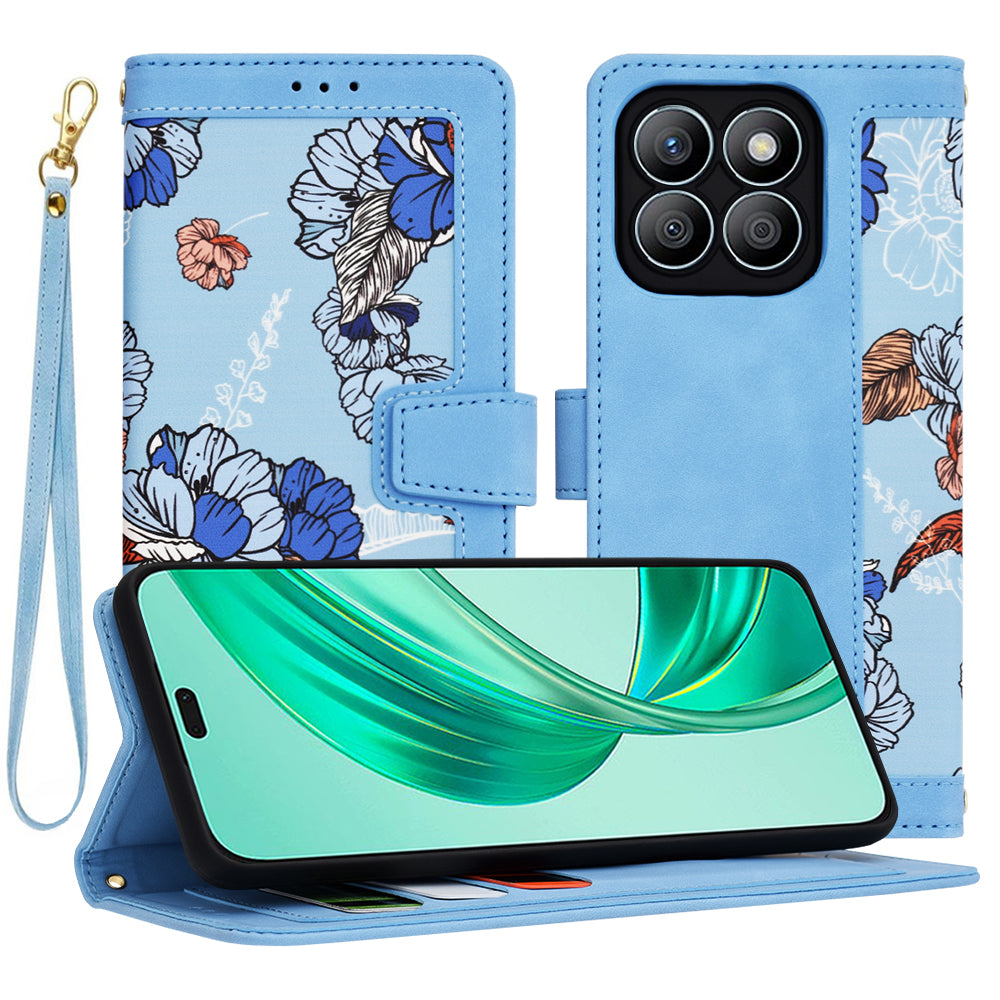 Case for Honor X8b, Techsuit, FlipCraft, Blue