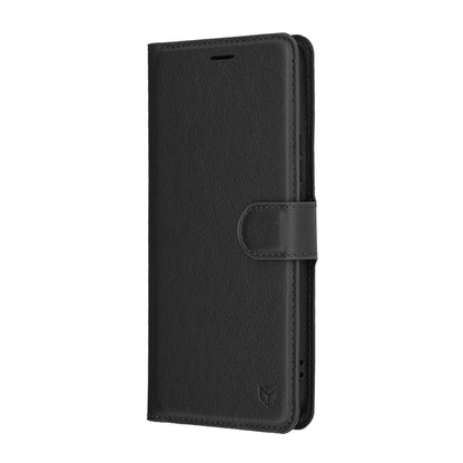 Capa para Honor X8c, Techsuit, Leather Folio, Preta