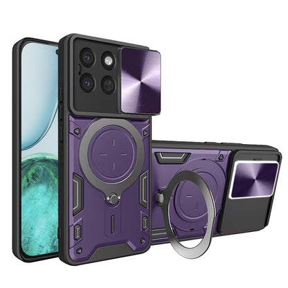 Capa para Honor X8c, Techsuit, CamGuard Pro, Roxa
