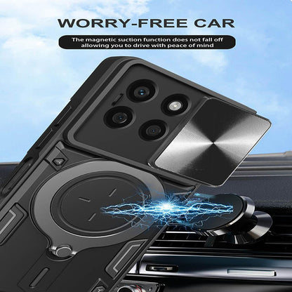 Capa para Honor X8c, Techsuit, CamGuard Pro, Roxa